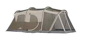 New Coleman 6-Person WeatherMaster Dome Tent For Family Camping Hiking Outdoor