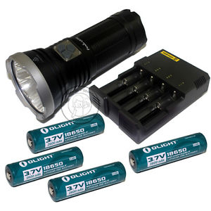 Fenix LD75C CREE XM-L2 (U2) Multi-Color LED Flashlight +4x 18650 Battery Charger