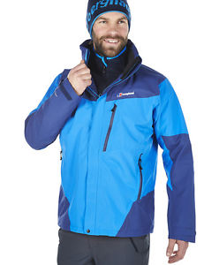 Berghaus Mens Arran Waterproof Walking Jacket, Blue