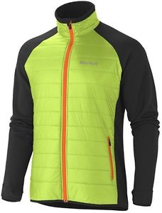 Marmot Maschile Variante Giacca, green lime - black, Giacca termica per uomini
