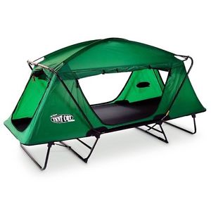 Portable Camping Tent Outdoor Hiking Shelter Waterproof Rain Fly Foam Padded Cot