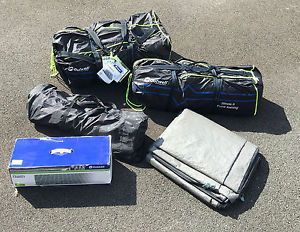 Outwell Illinois 6 Berth Tent, Awning, Footprint & Carpet