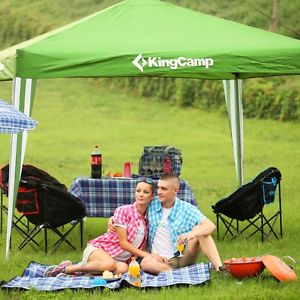 KingCamp Portable Easy-up Canopy Shelter Tent Patio Gazebo Wedding Party 10'*10'
