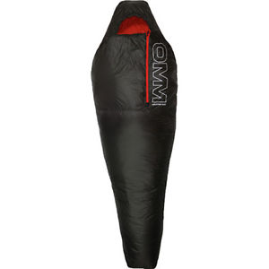 Omm Mountain Raid 1.6 Unisex Adventure Gear Sleeping Bag - Black Orange One Size