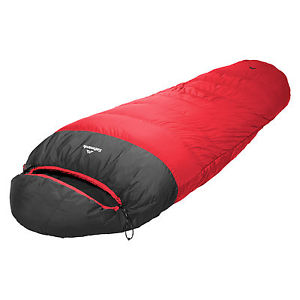 Kathmandu Pegasus Semi-Rectangular 3 Season Camping Hiking Sleeping Bag Red