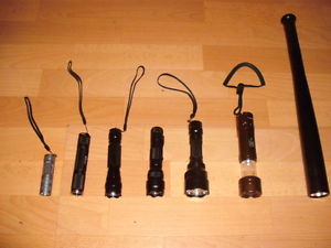 LED Taschenlampen aus Nachlaß