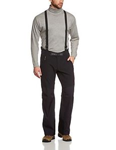 Mammut, Pantaloni Uomo Haute Route, Nero (Black), 54