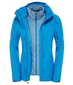 THE NORTH FACE Zephyr Triclimate Ladies Jacket L Royal Blue