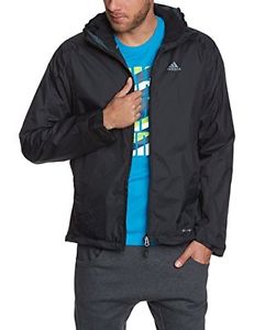 Adidas, Giacca in pile Uomo HT 3 in 1 Wandertag, Nero (Black), 50