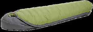 Exped Waterbloc 1400 Sleeping Bag-Moss Green-Long-Left