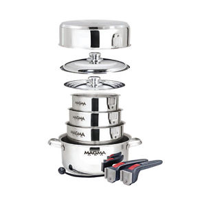 Magma Nestable 10 Piece Induction Cookware Mag-A10-360L-IND