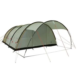 10T Leighton 6 - 6-Personen Tunnel-Zelt mit großem Vordach und Voll-Bodenplane 2