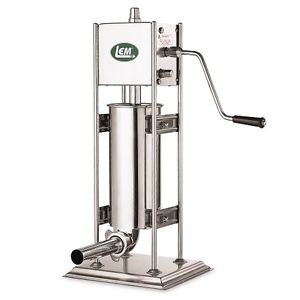 LEM Products 10 Pound Dual Gear SS Vertical Sausage Stuffer