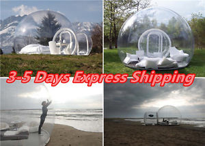 3.5M Stargaze Single Tunnel Outdoor Inflatable Bubble Transparent Camping Tent