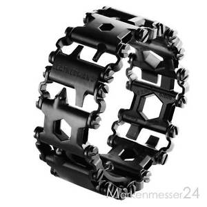 Leatherman Tool TREAD stainless, schwarz, Werkzeug Armband