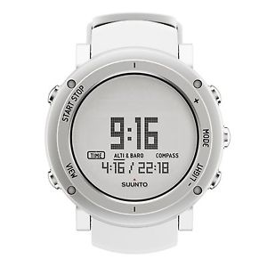 Suunto Core Altimeter Watch Aluminum Pure White SS018735000