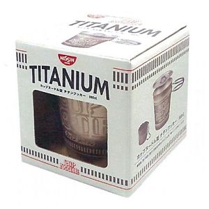 RARE! NISSIN Titanium cooker Cup Noodle  NIB