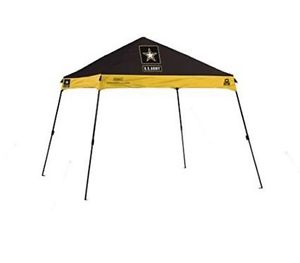 Coleman 10' x 10' Slant Leg Shelter Gold 100 sq. ft Coverage Square Canopy New