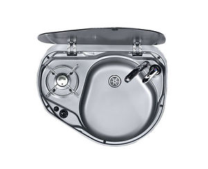 Dometic Smev MO8821R 1 Burner Hob & Sink