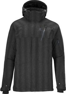 Salomon Zero winter Jacket Men - Waterproof, Powder skirt and removable hood