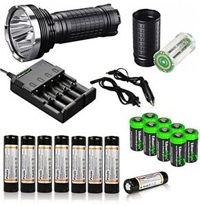 FENIX TK75 4000 Lumen 2015 Edition Triple CREE XM-L2 U2 LED With Eight Genuine