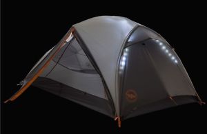 Big Agnes Copper Spur UL 2 Person Tent mtnGLO w/ LED Lights! Backpacking/Camping