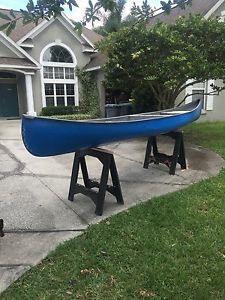 15' Blue Canoe