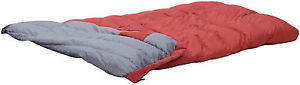 ExpedDeepSleep Uno 300 Plus Sleeping Bag (700 Duck Down)-Red-Regular