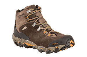 Oboz Men's Bridger Mid WIDE BDry Hiking Boot - Rubber Outsole, Leather Upper