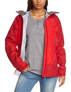 Mammut, Giacca hardshell Donna Ridge, Rosso (Inferno-Dark Inferno), XS