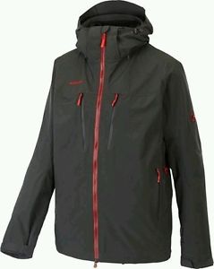 Mammut Trovat Jacket - Graphite with contrasting bright Red detail