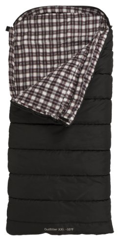 TETON Sports Outfitter XXL -35F Sleeping Bag, Black, Right Zip