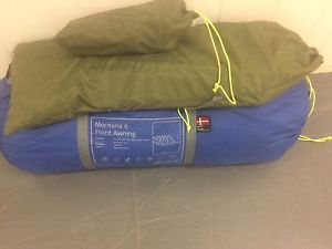 Outwell Montana FULL AWNING  Green With Groundsheet Used Illumines Trim