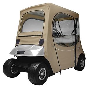 Fairway Golf Cart FadeSafe E-Z-Go Enclosure - Khaki