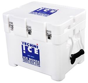 COOLER HUNTING ICE CHEST BOX MARINE FISHING CAMPING WINE TECHNI ICE 37Qt