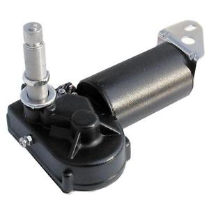 Ongaro Heavy Duty 1.5" 12V 2-Speed Wiper Motor - Chrome Plated Brass Shaft Housi