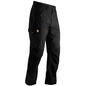 Fjäll Räven Abisko Trousers, black, G-1000 with Stretch inserts