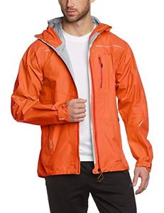 adidas, Giacca con cappuccio Uomo Terrex GTX Active Shell, Arancione (Dark Orang