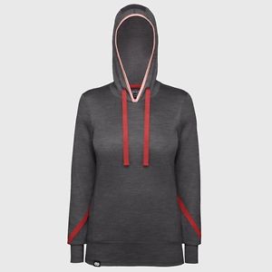 REDA Rewoolution Nora - Women Merino Hoody Long sleeve, Merino wool