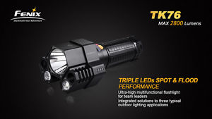 Fenix TK76 Triple XM-L2 LED 2800 Lumen - B Ware -
