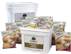 Legacy 240 serving SHTF food storage Breakfast, Lunch, Dinner meal package #10