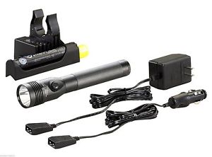 Qty/3 w/2 free ex batts 12 total Streamlight STINGER DS LED HL PIGGYBACK 75458