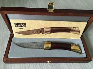 Böker Jahresmesser 1986 Damast (limitiert auf 999 Stück)