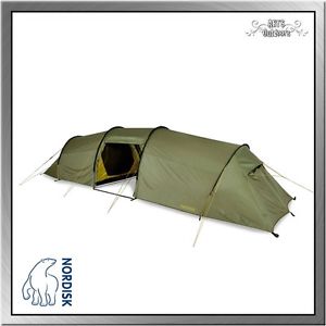 Nordisk Rago 4 PU modulares Tunnelzelt 2 oder 4 Personen dusty green