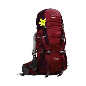 DEUTER "Aircontact 40 + 10 SL" Mujer Mochila de senderismo (3320016 5005) rojo