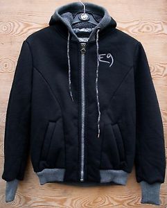 E9 Winter jacket G-BO for men, Size M, black, Wool with Fleece