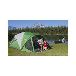 Coleman Screened 6 Person Tent Camping Outdoor Hunting Front Porch Weather Proof
