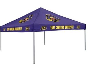 Logo Chair NCAA East Carolina 9' x 9' Solid Color Tent Water Resistant Canopy