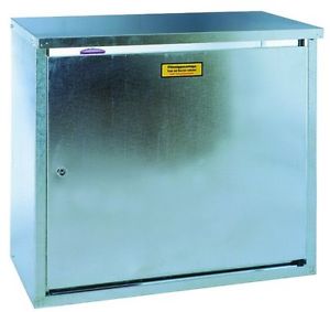 GOK Gasflaschenschrank 2-Flaschenschrank 2 x 11 Kg für Gasflasche ohne Rückwand