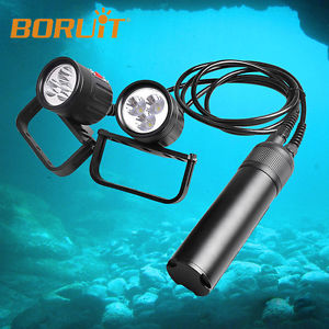 Wasserdicht 6 x XM-L2 U4 LED 4000Lm Tauchen Taschenlampe Kanister Scuba-Fackel